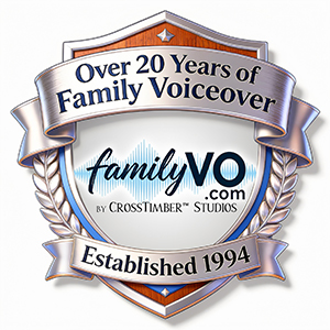 Over 20 years of family voiceover